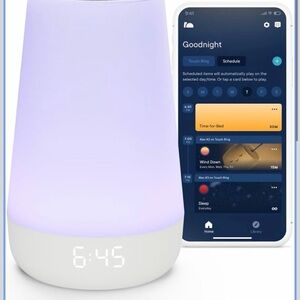Hatch Smart Night Light in White and Blue